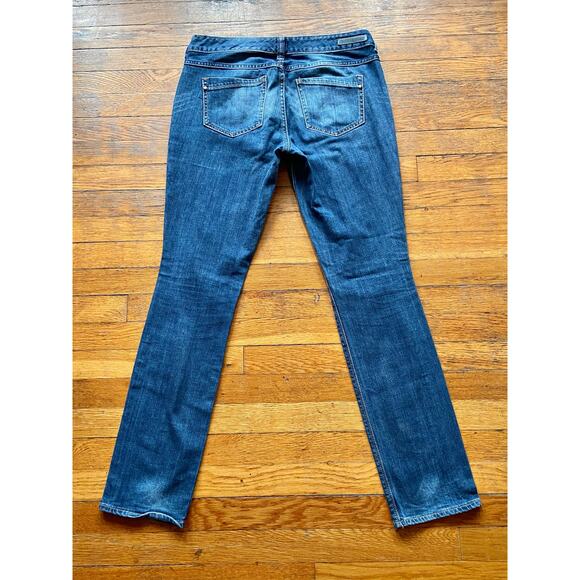EXPRESS Skinny Curvy Fit Mid-Rise Jeans sz 8R - Picture 7 of 12